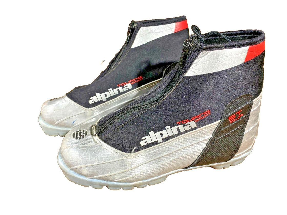 Alpina ST10JR Cross Country Ski Boots Classic Size EU36 US4.5 NNN Rottefella 595
