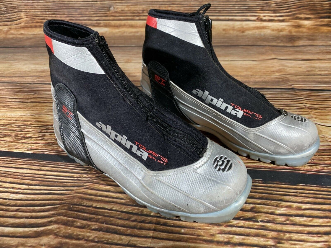 Alpina ST10JR Cross Country Ski Boots Classic Size EU36 US4.5 NNN Rottefella 595