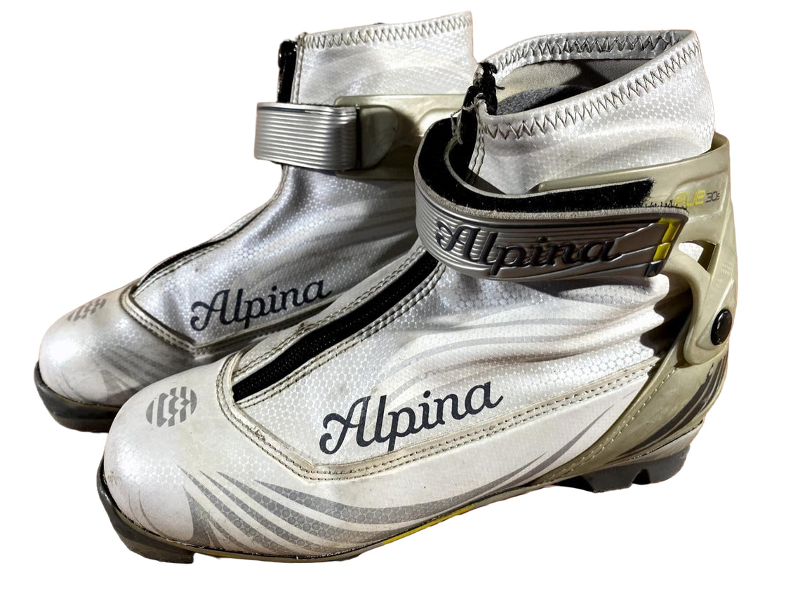 Alpina Eve30S Nordic Cross Country Ski Boots Size EU37 US5.5 for NNN 919