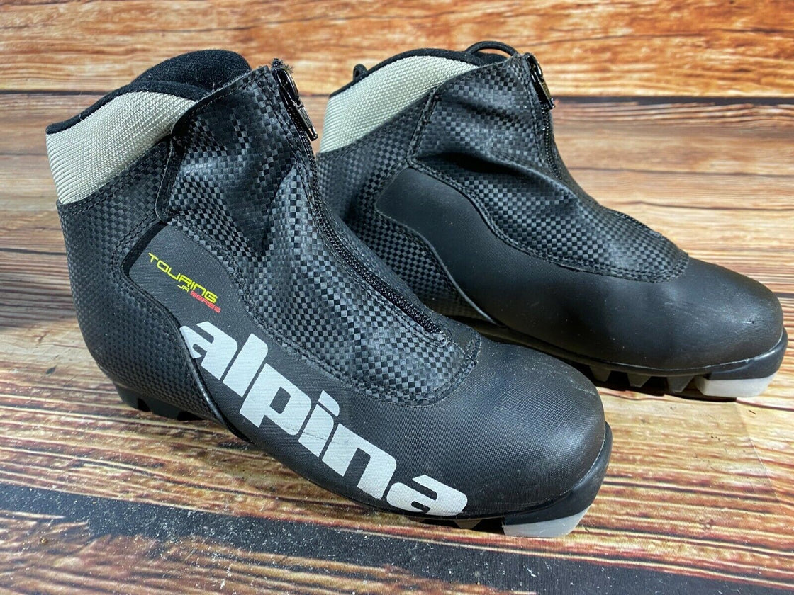 Alpina Touring JR Nordic Cross Country Ski Boots Size EU37 US5 for NNN 3118