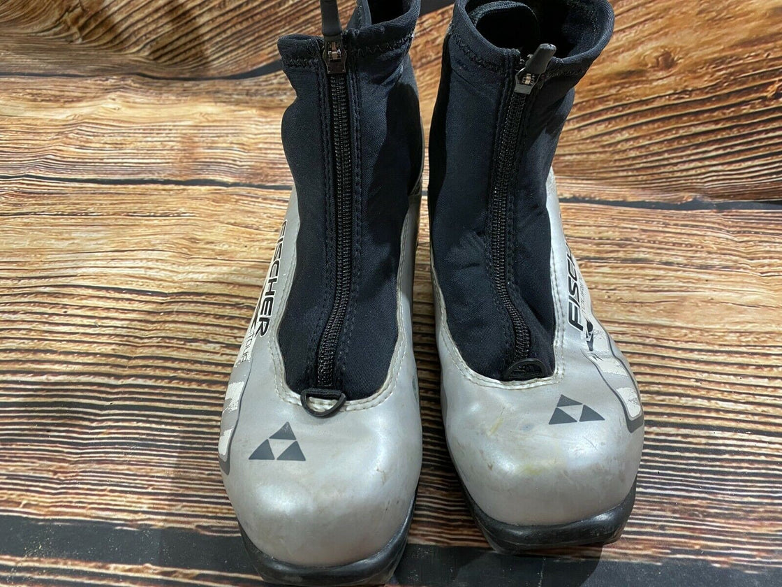 FISCHER XC Touring Nordic Cross Country Ski Boots Size EU38 US6 NNN 1556