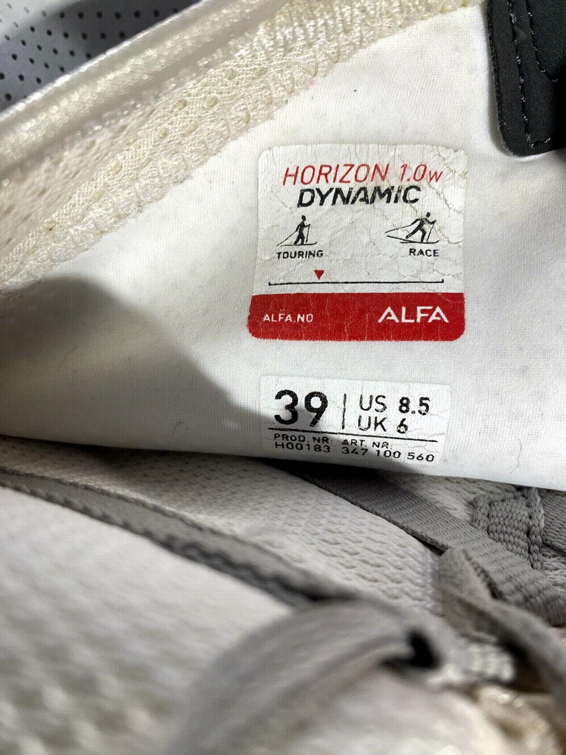 Alfa Touring Gore-tex Cross Country Ski Boots Women's Size EU39 US8.5 NNN 3242