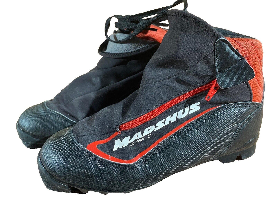 Madshus Ultra C Nordic Cross Country Ski Boots Size EU37 US5 NNN Rottefella 2526