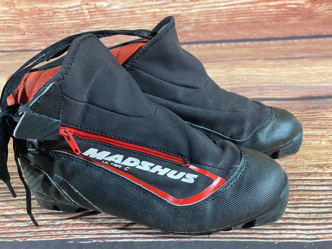 Madshus Ultra C Nordic Cross Country Ski Boots Size EU37 US5 NNN Rottefella 2526