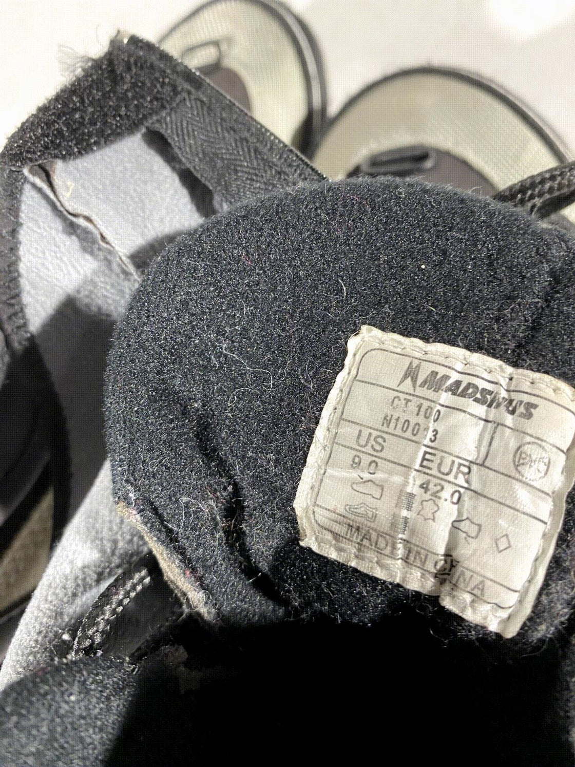 Madshus CT100 Nordic Cross Country Ski Boots Size EU42 US9 for NNN 1991