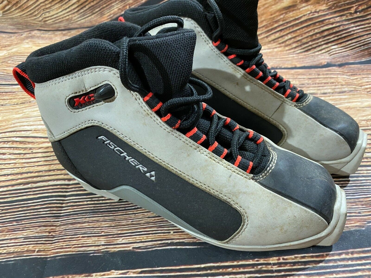 Fischer XC Sport Cross Country Ski Boots Classic SNS Profil EU 38 US 6 1083