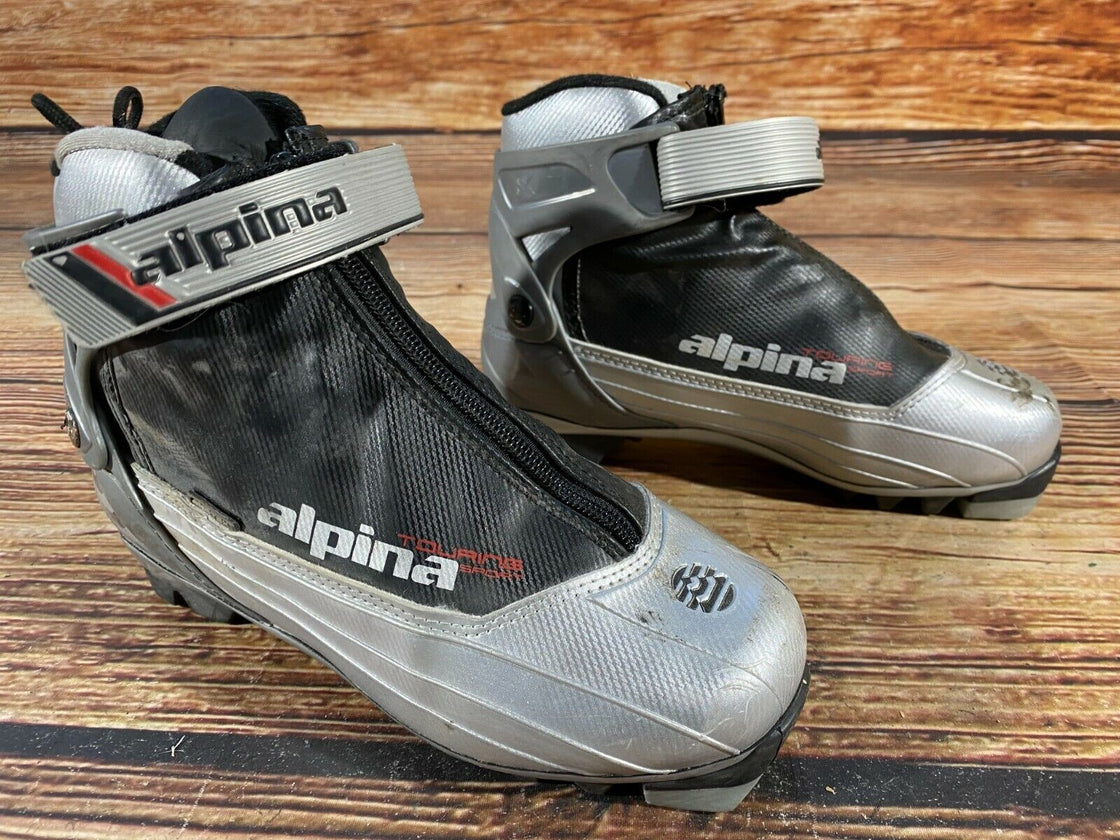 Alpina ST35 Nordic Cross Country Ski Boots Size EU37 US5 for NNN 722