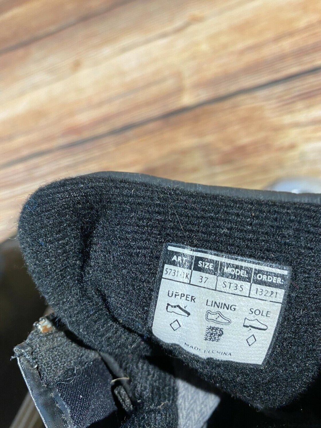 Alpina ST35 Nordic Cross Country Ski Boots Size EU37 US5 for NNN 722