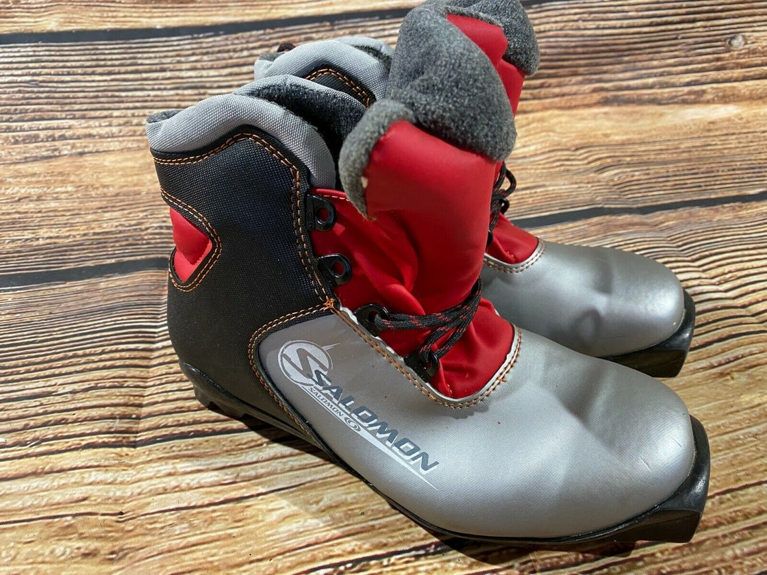 SALOMON Nordic Cross Country Ski Boots Size EU36 2/3 US4.5 SNS Profil 2164