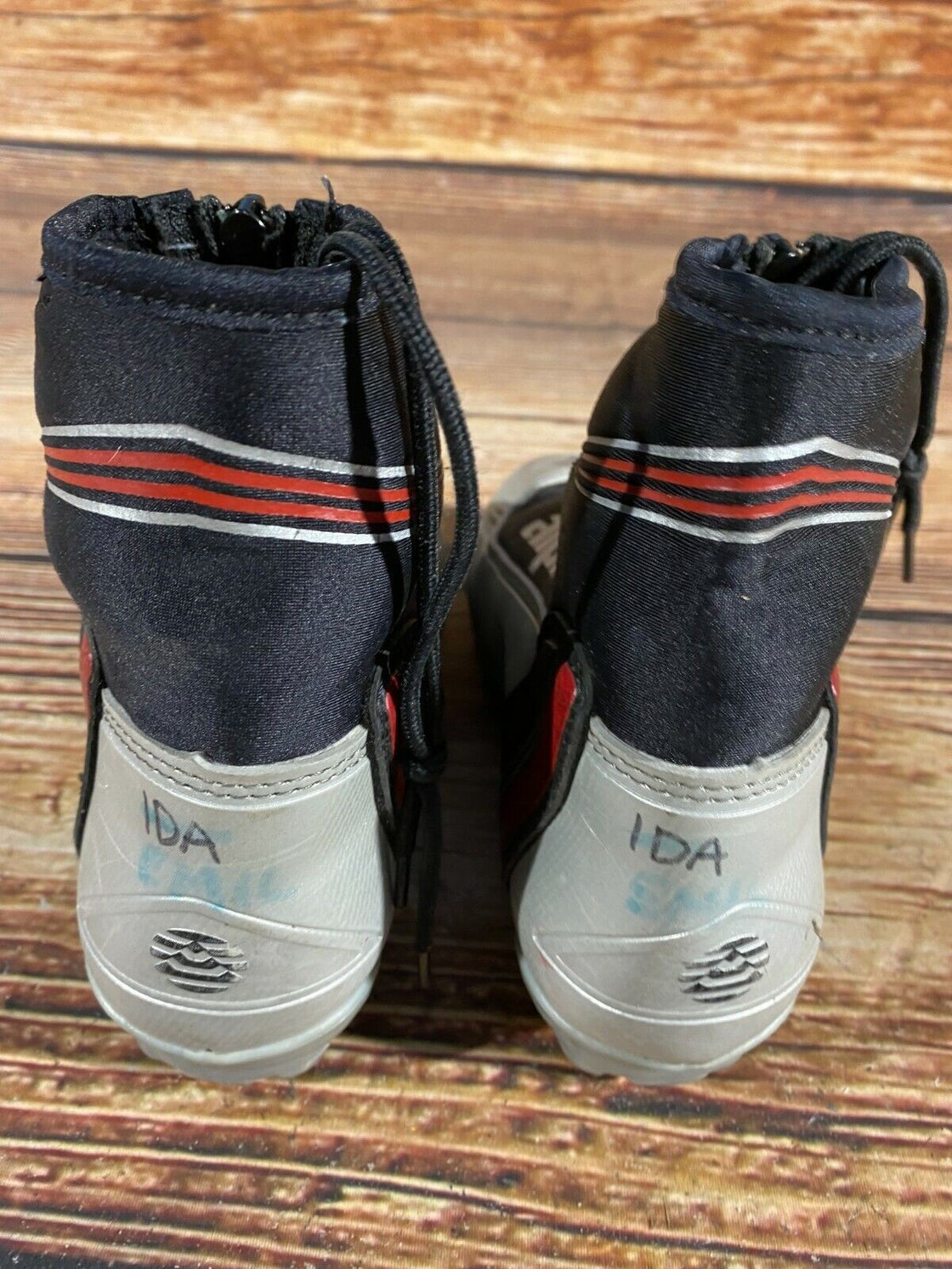 Alpina ST10 JR Nordic Cross Country Ski Boots Size EU35 US3.5 NNN bindings 574