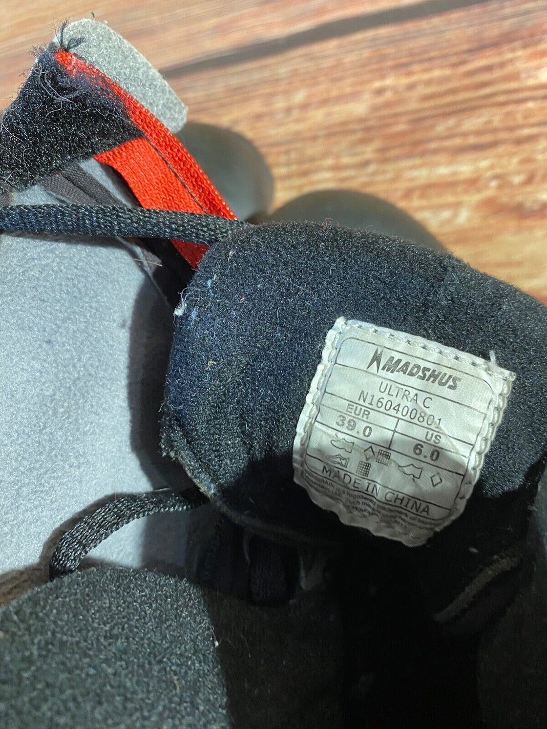 Madshus Ultra C Nordic Cross Country Ski Boots Size EU39 US6 for NNN 1939