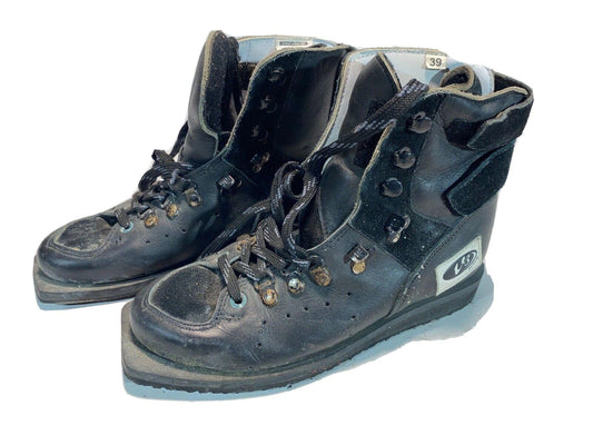 V3 Cross Country Ski Boots Backcountry 75mm NN EU 39 US 6 Vintage KL63
