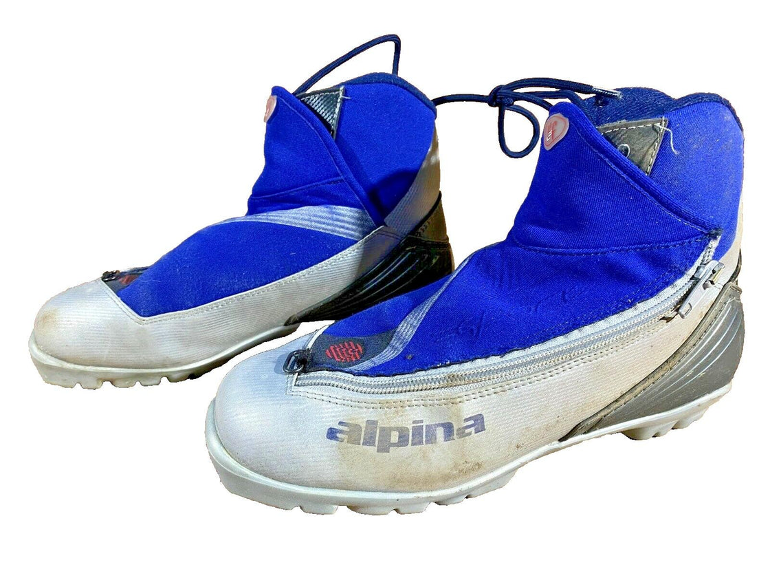 Alpina ST11j Nordic Cross Country Ski Boots Size EU39 US7 NNN 2997
