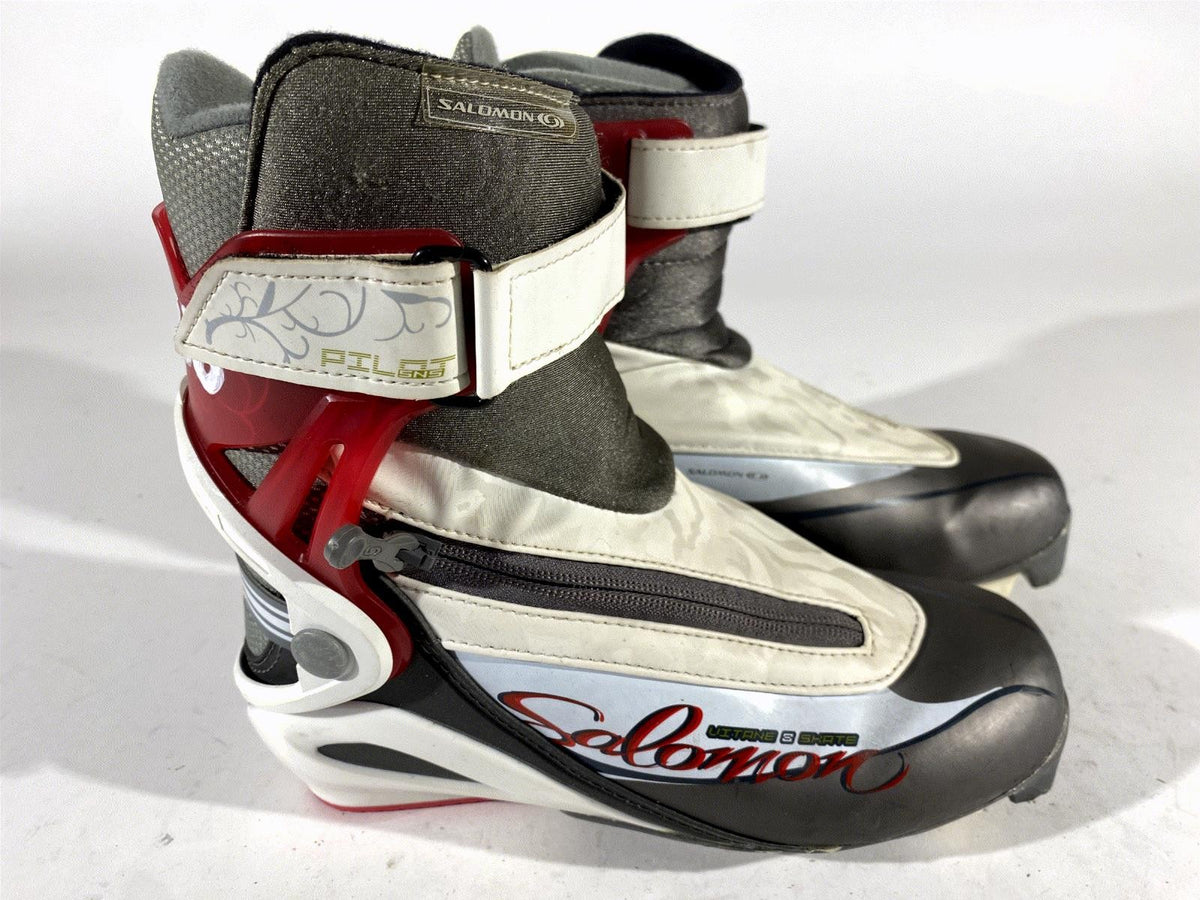 Salomon Vitane Cross Country Ski Boots Skate SNS Pilot EU 36 US 6 220mm 2044