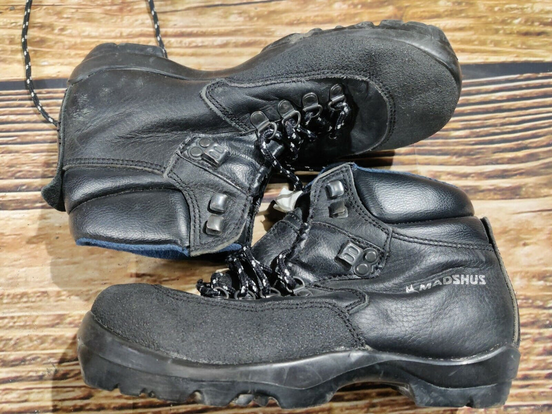 MADSHUS Touring Cross Country Nordic Ski Boots Size EU38 US6 NNN BC 1919