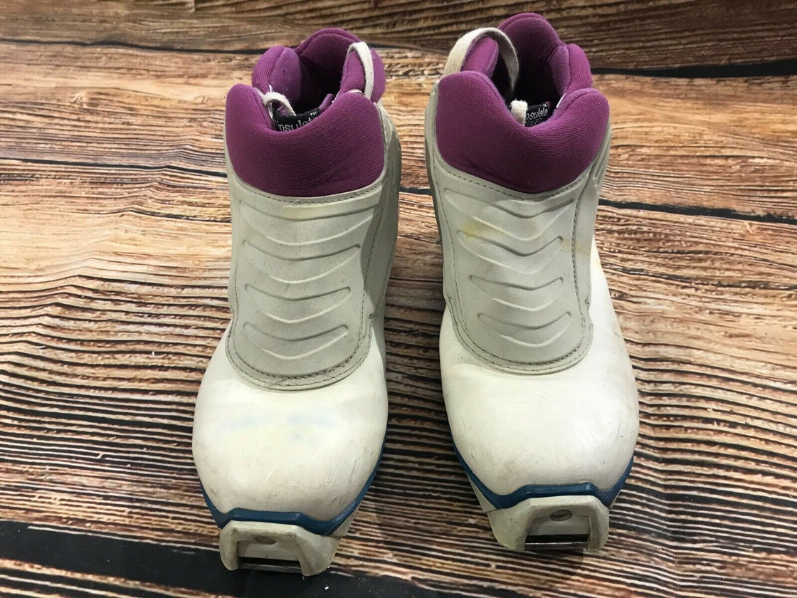 SALOMON 4.1  Combi Classic Cross Country Ski Boots Size EU37 US5 SNS Profil 2221