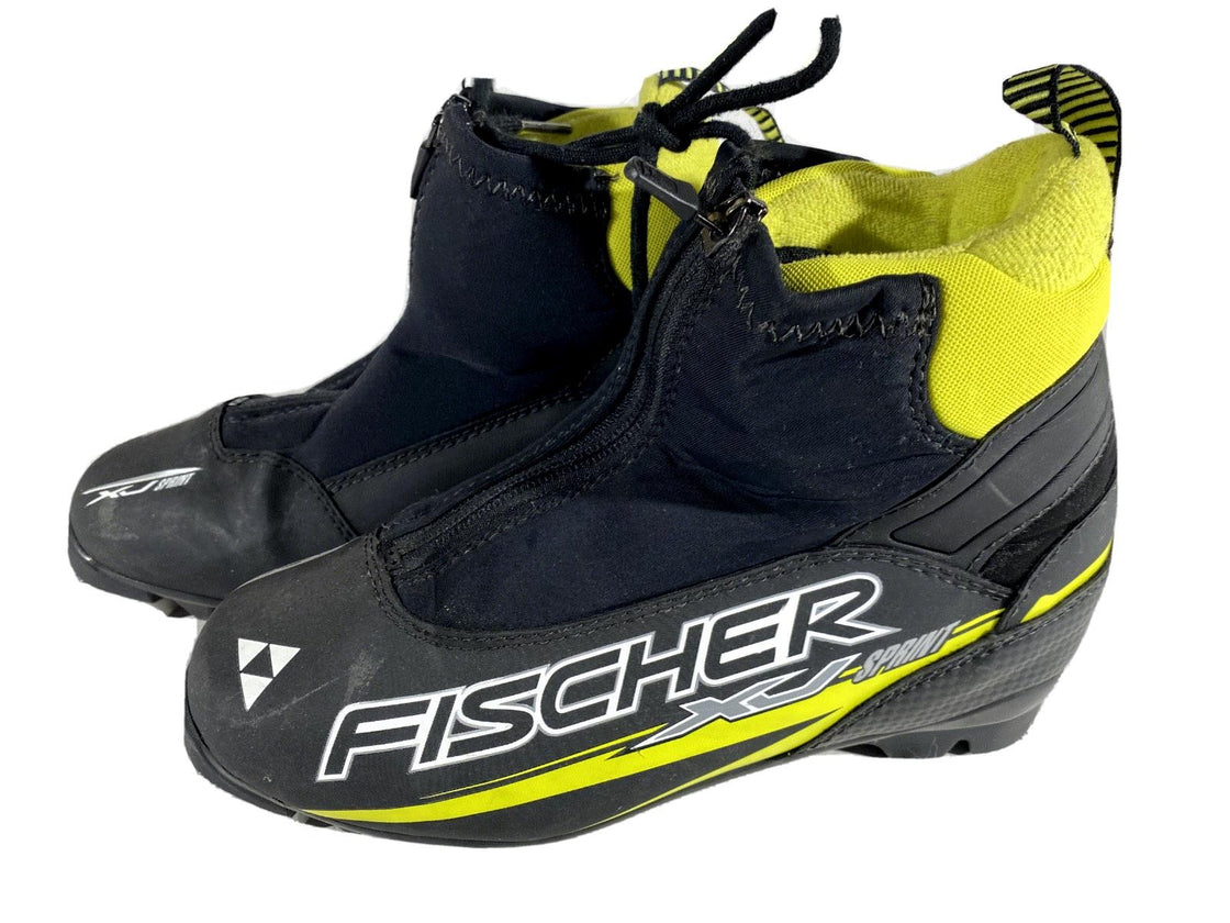 Fischer XJ Sprint Nordic Cross Country Ski Boots Size EU37 US5 NNN 1198