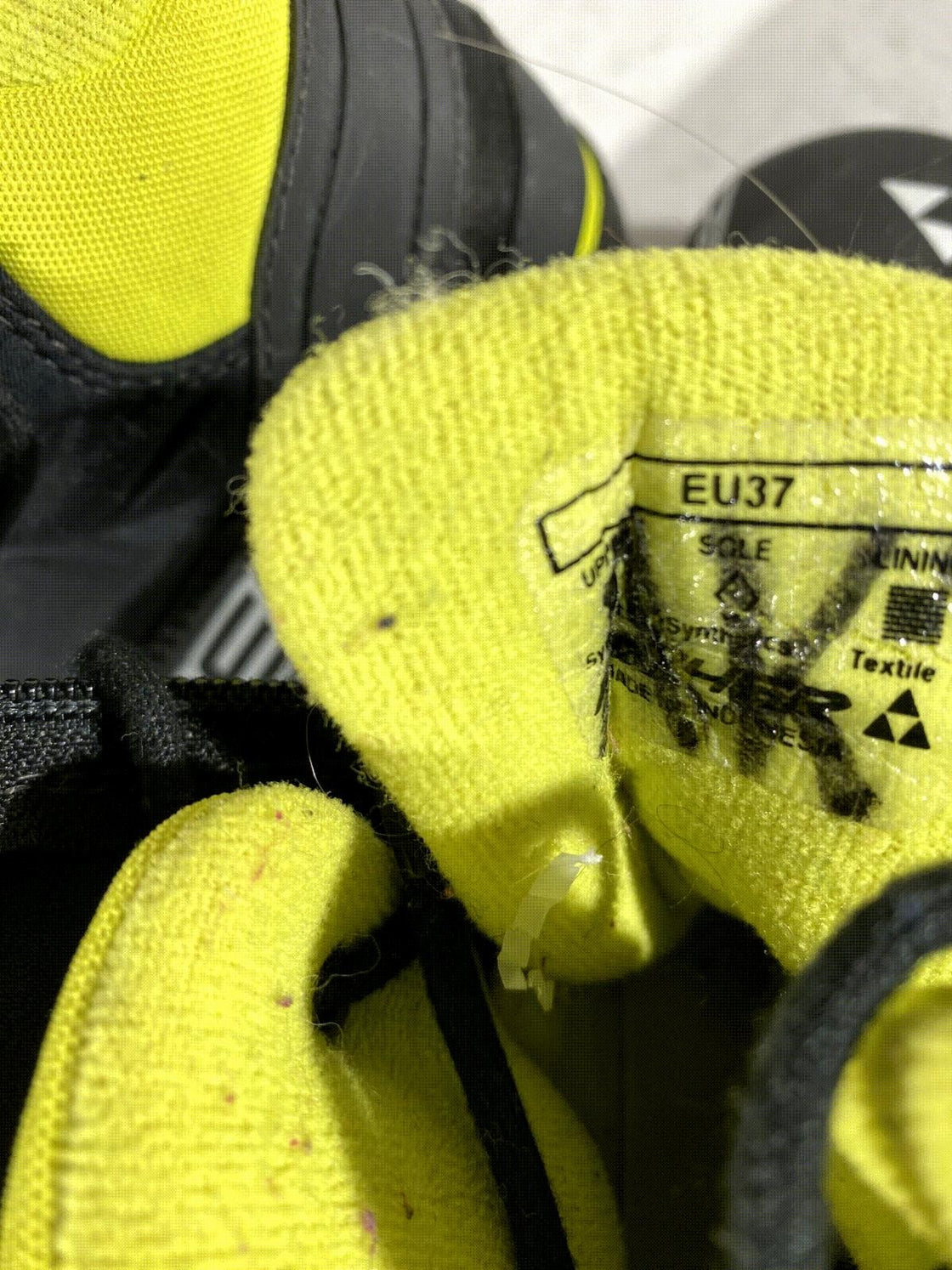 Fischer XJ Sprint Nordic Cross Country Ski Boots Size EU37 US5 NNN 1198