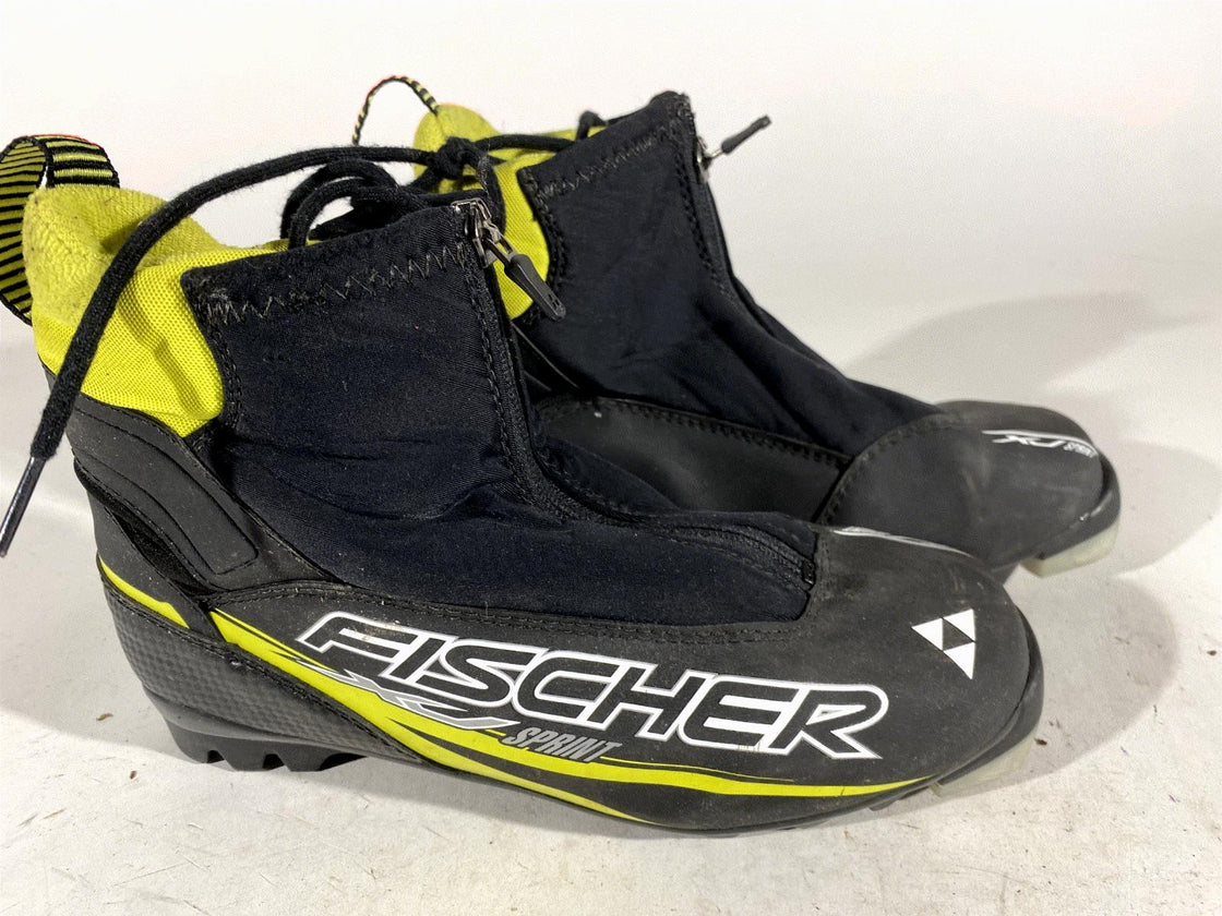 Fischer XJ Sprint Nordic Cross Country Ski Boots Size EU39 US7 NNN 1503