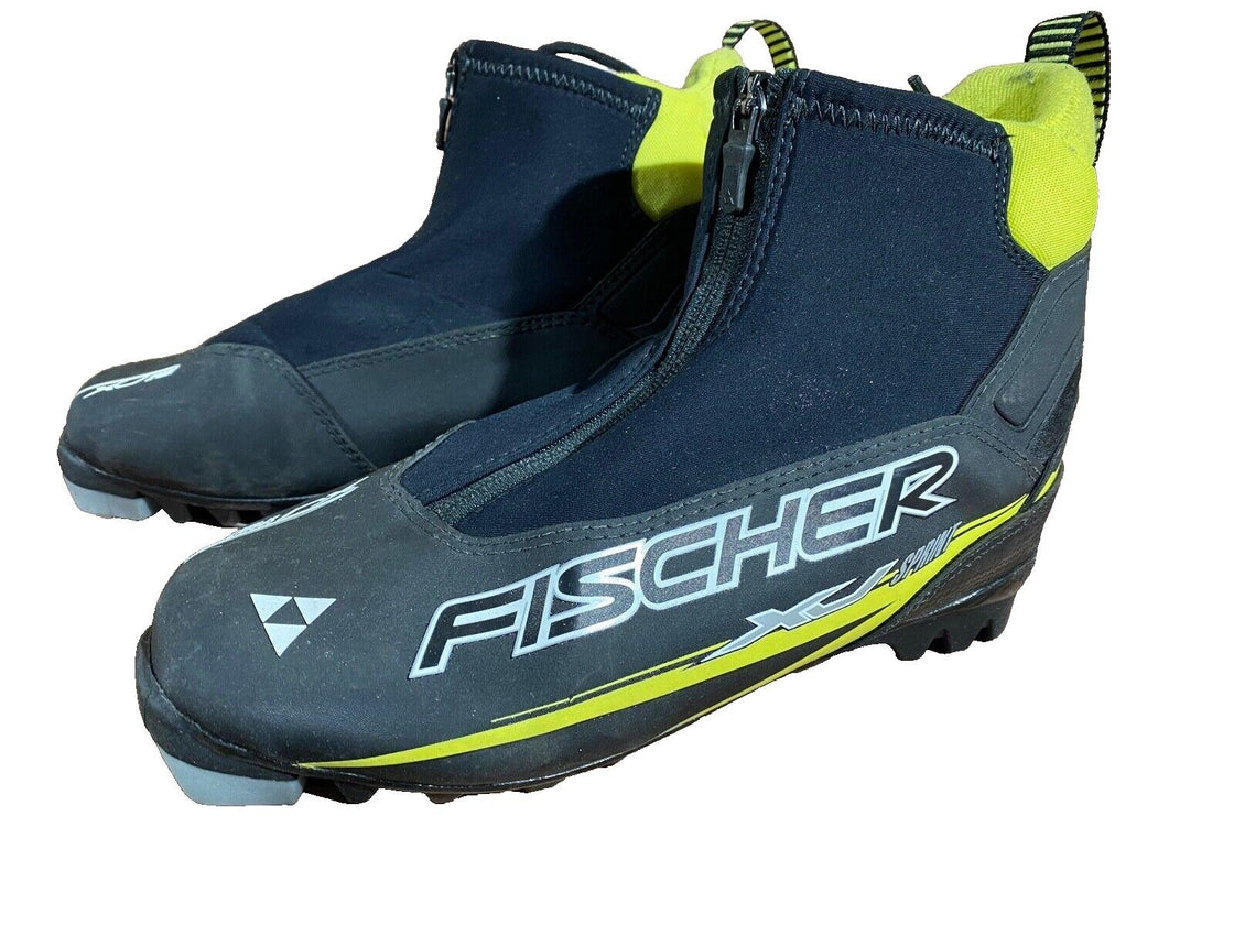 Fischer XJ Sprint Nordic Cross Country Ski Boots Size EU38 US6 NNN 1417