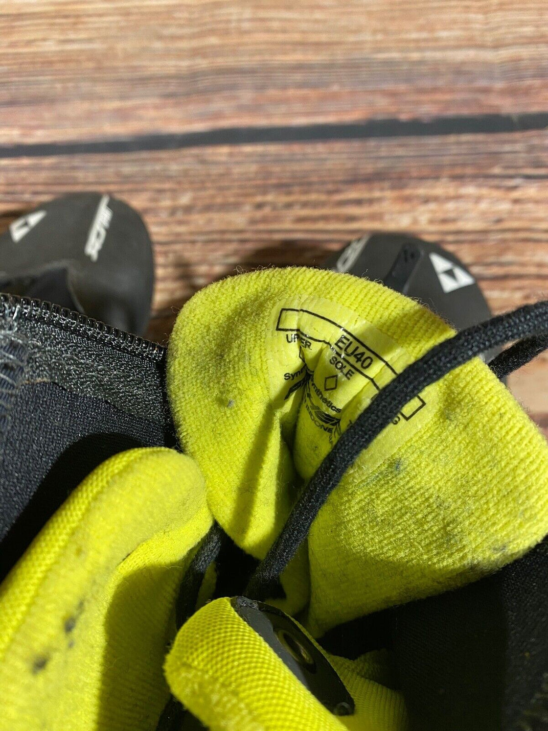 Fischer XJ Sprint Nordic Cross Country Ski Boots Size EU38 US6 NNN 1417