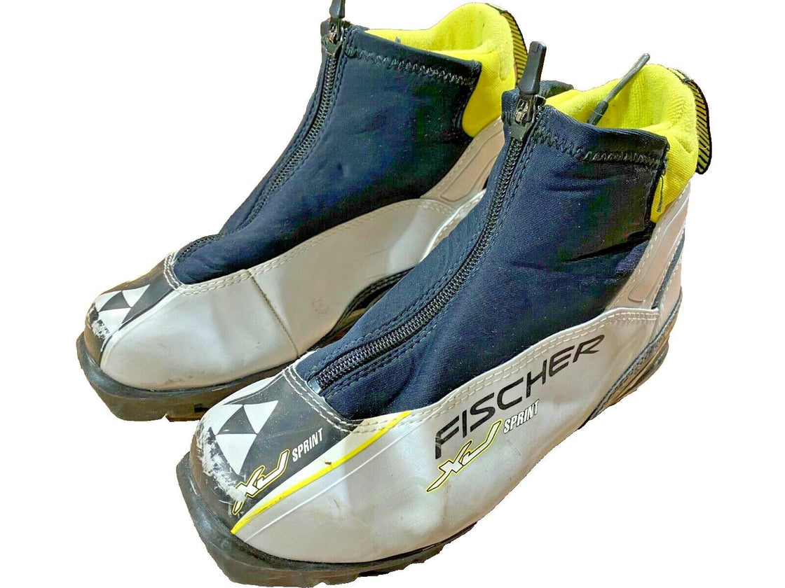 Fischer XJ Sprint Cross Country Ski Boots Combi Size EU37 US5 NNN 1412