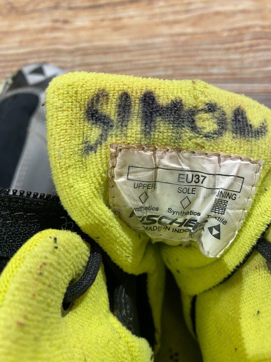 Fischer XJ Sprint Cross Country Ski Boots Combi Size EU37 US5 NNN 1412