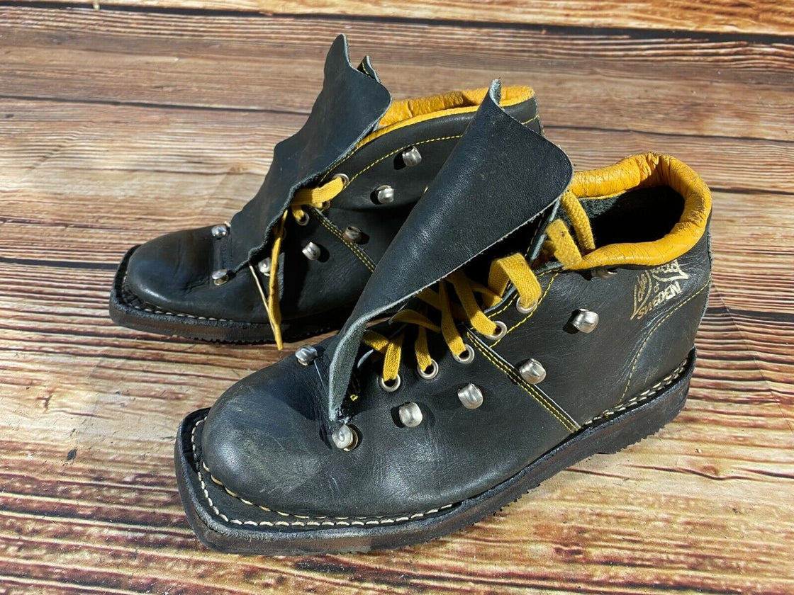 LAKE PLACID Cross Country Ski Boots Kandahar Cable Bindings EU39 US6.5 KL30