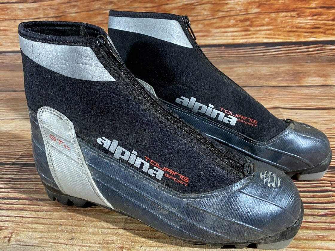 Alpina ST10 Nordic Cross Country Ski Boots Size EU39 US7 for NNN 2883