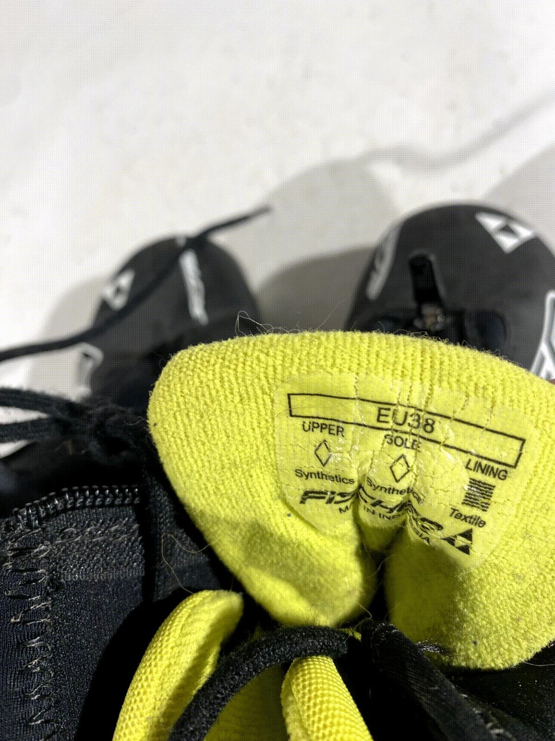 Fischer XJ Sprint Nordic Cross Country Ski Boots Size EU38 US6 NNN 1513