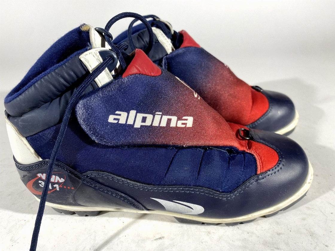 Alpina 311 Nordic Cross Country Ski Boots Size EU38 US6 for NNN 837