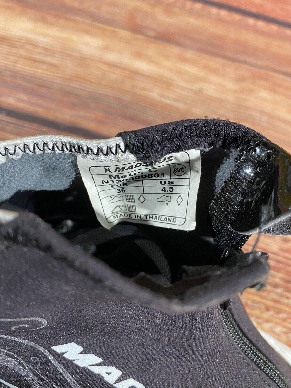 Madshus Metis C Nordic Cross Country Ski Boots EU36 US4.5 NNN 2718