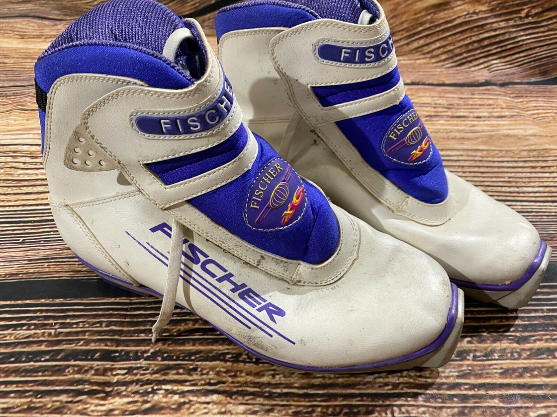 FISCHER XC Cross Country Ski Boots Size EU38 US6 SNS Profil 1093