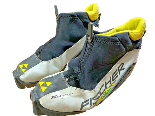 Fischer XJ Sprint Cross Country Ski Boots Classic SNS Profil EU 36 US 4.5 1602