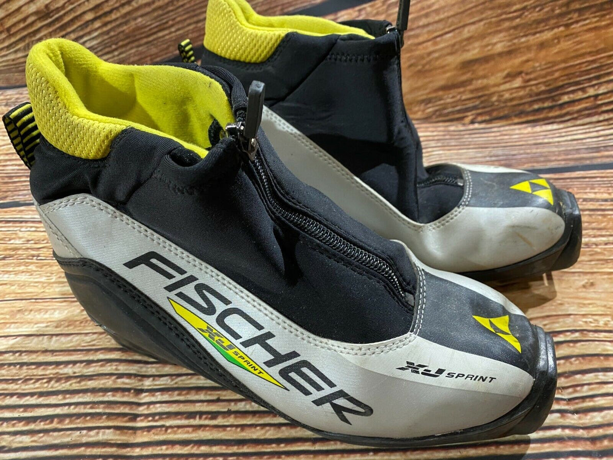 Fischer XJ Sprint Cross Country Ski Boots Classic SNS Profil EU 36 US 4.5 1602