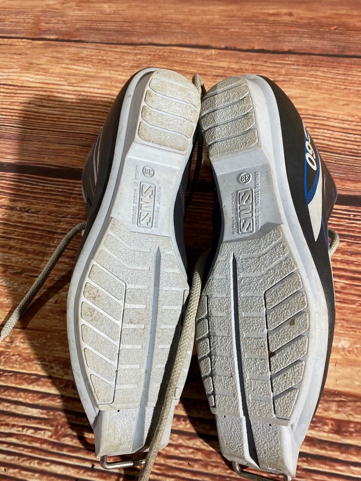 Tecno Cross Country Ski Boots Classic SNS Profil EU 38 US 6 Vintage 248mm 1217