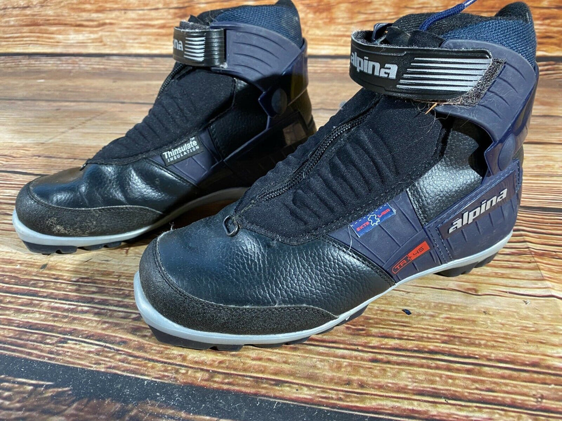 Alpina TR-45 Nordic Cross Country Ski Boots Size EU39 US7 NNN 593