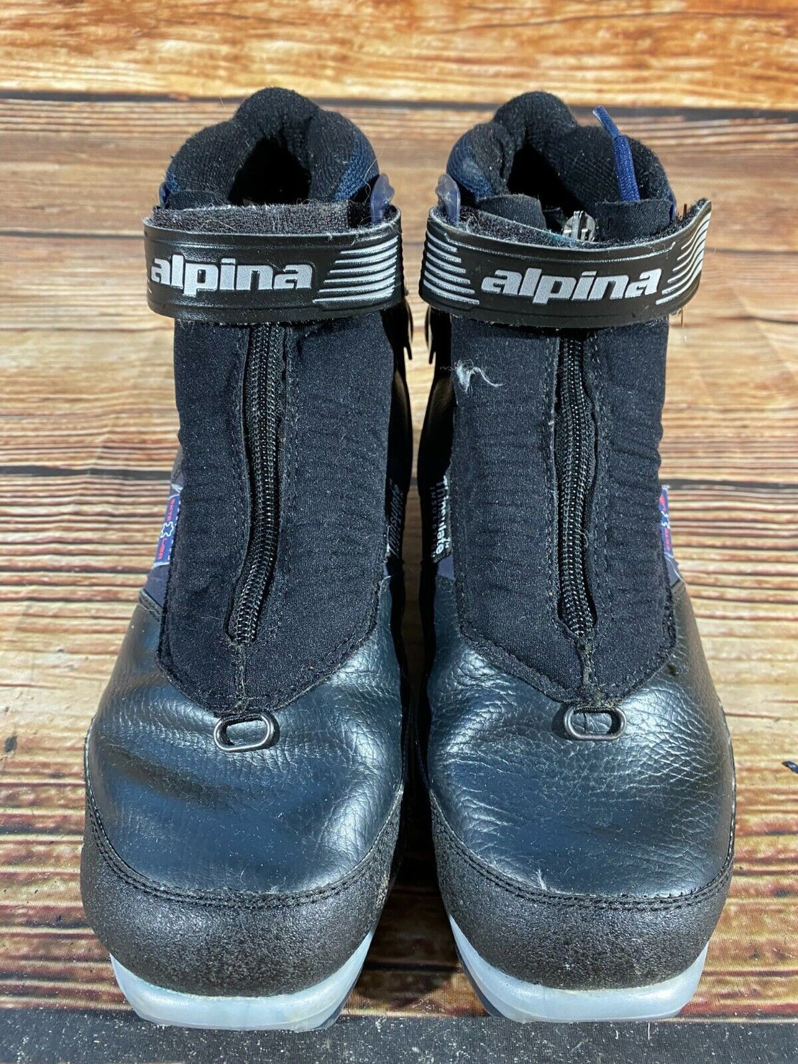 Alpina TR-45 Nordic Cross Country Ski Boots Size EU39 US7 NNN 593