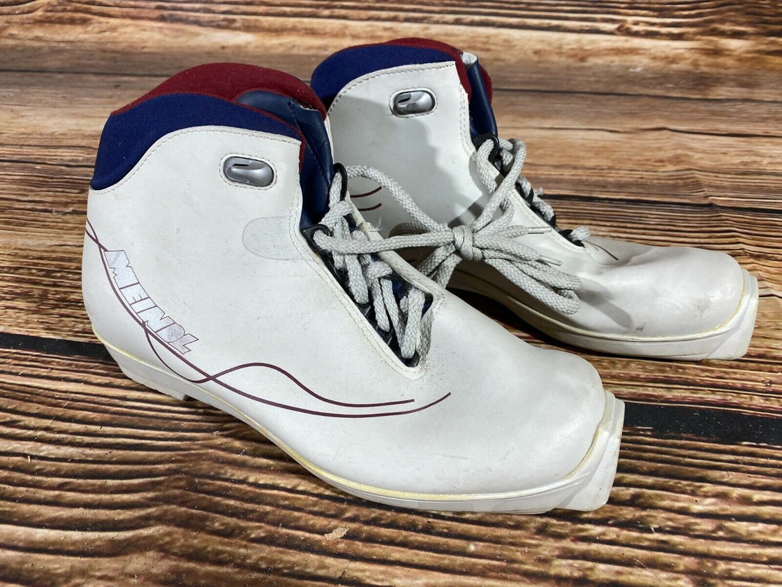 Meindl Nordic Cross Country Ski Boots Size EU39 US7 SNS Profil 1477