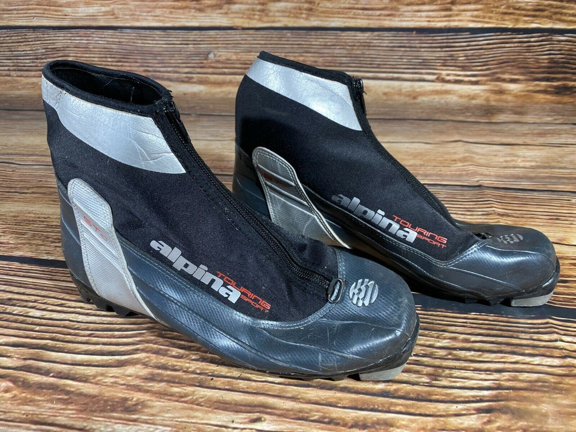 Alpina ST10 Cross Country Ski Boots Classic Size EU43 SU9.5 NNN Rottefella 637