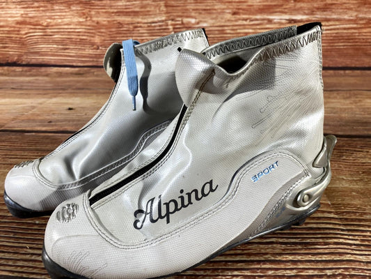 Alpina SCL Eve Cross Country Ski Boots Classic NNN EU 38 US 6 250mm 892