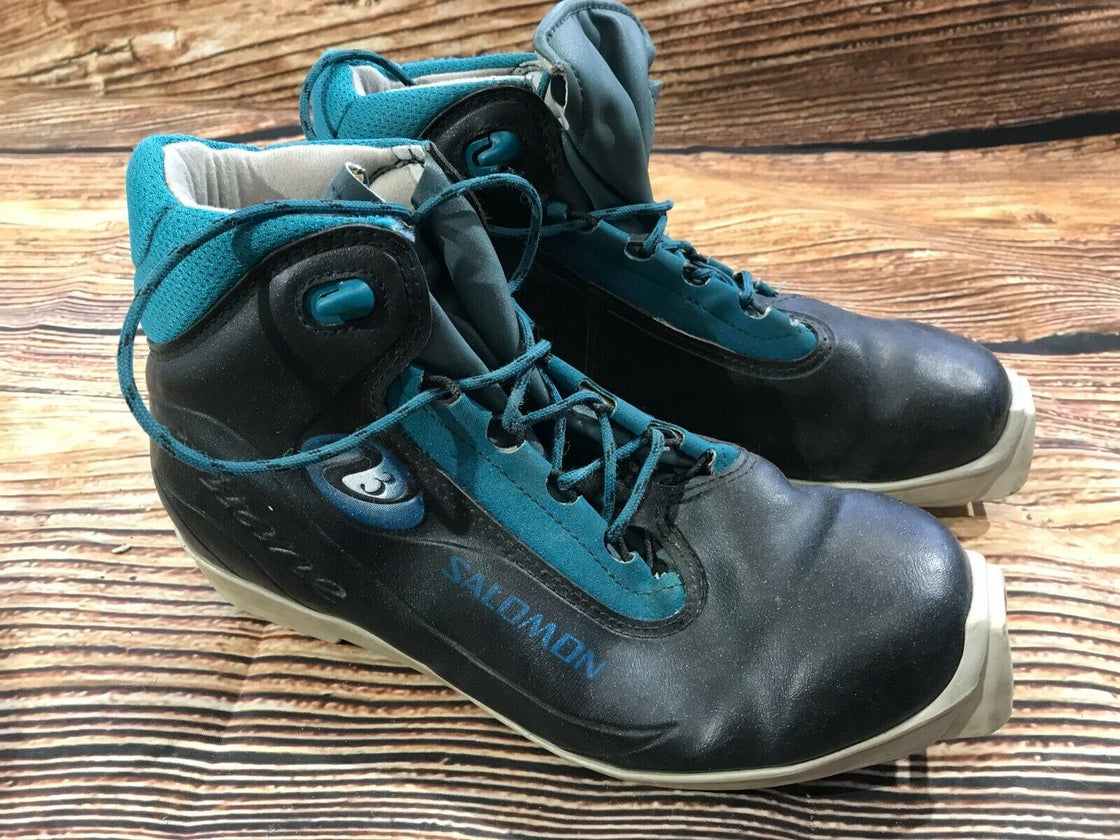 SALOMON Vitane 3 Cross Country Ski Boots Size EU41 US8 SNS Profil 2371