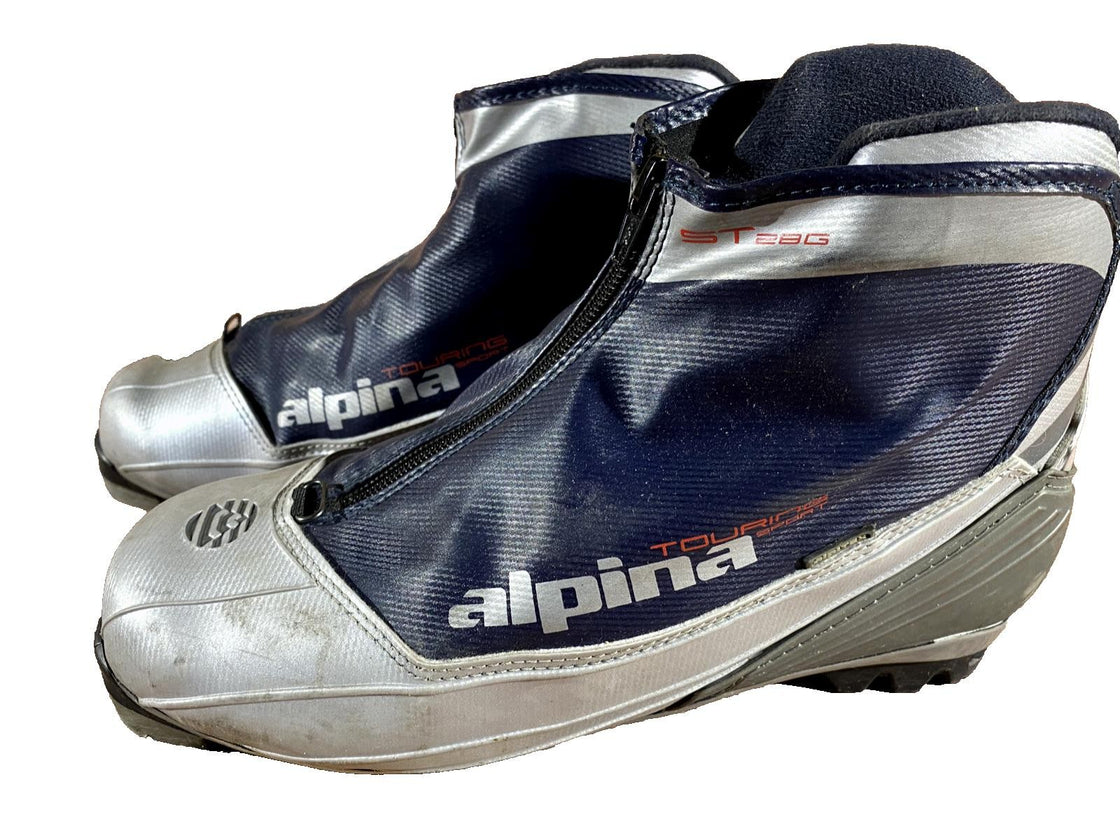 Alpina ST28G Nordic Cross Country Ski Boots Size EU44 US10.5 for NNN 2987
