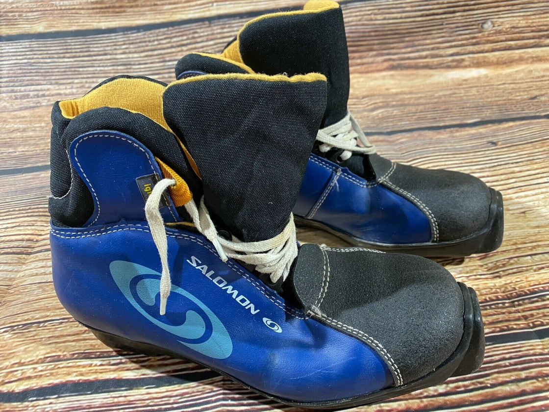 SALOMON Igloo Cross Country Ski Boots Size EU38 US5.5 SNS Profil 2174