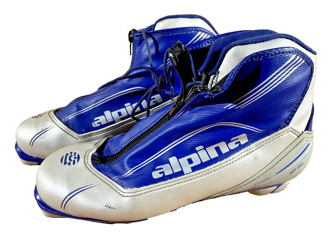 Alpina SP20 Nordic Cross Country Ski Boots Size EU42 US9 for NNN 1040