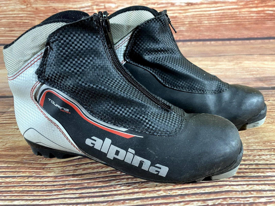 Alpina Touring Nordic Cross Country Ski Boots Size EU40 US7.5 for NNN 2821