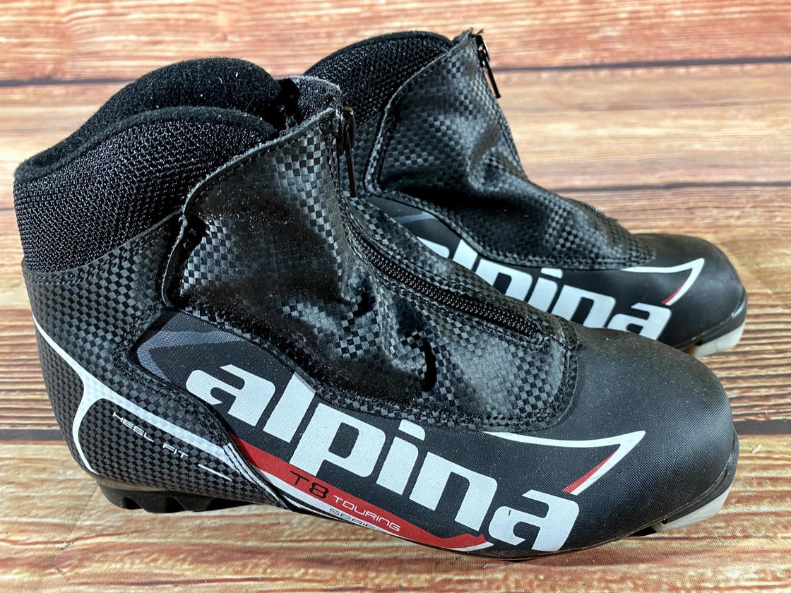 Alpina T8 Nordic Cross Country Ski Boots Size EU38 US6 for NNN 2861