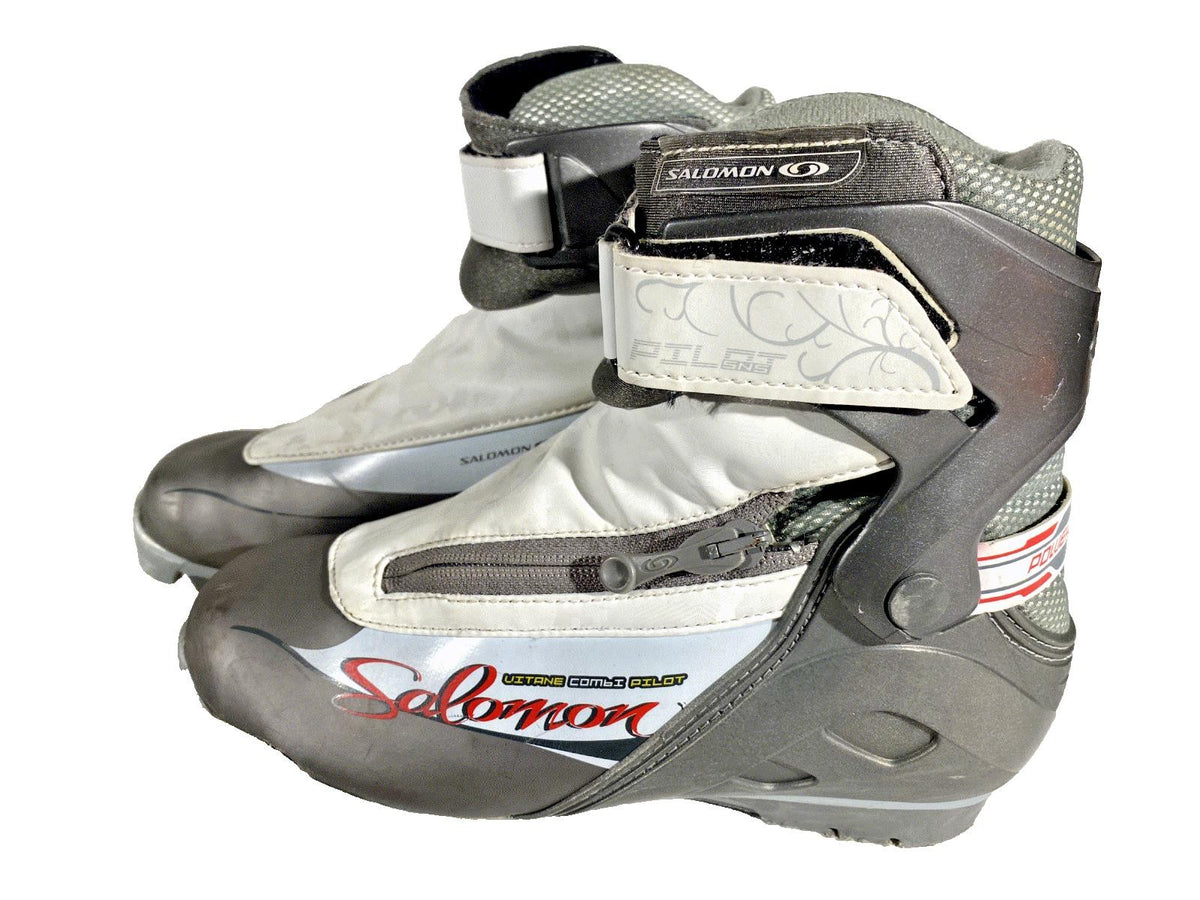 Salomon Combi Cross Country Ski Boots Combi SNS Pilot EU 36.5 US 5.5 225mm 2160