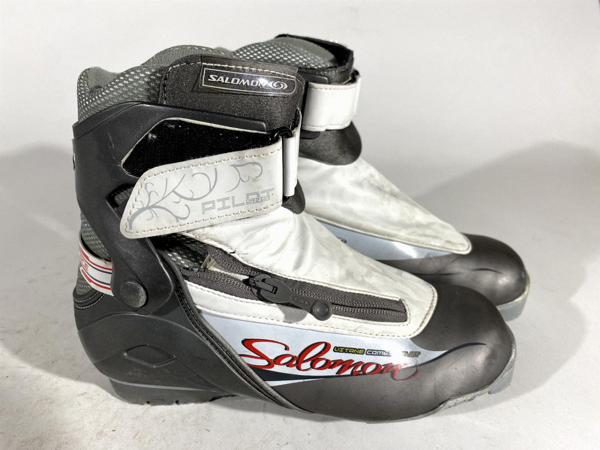 Salomon Combi Cross Country Ski Boots Combi SNS Pilot EU 36.5 US 5.5 225mm 2160
