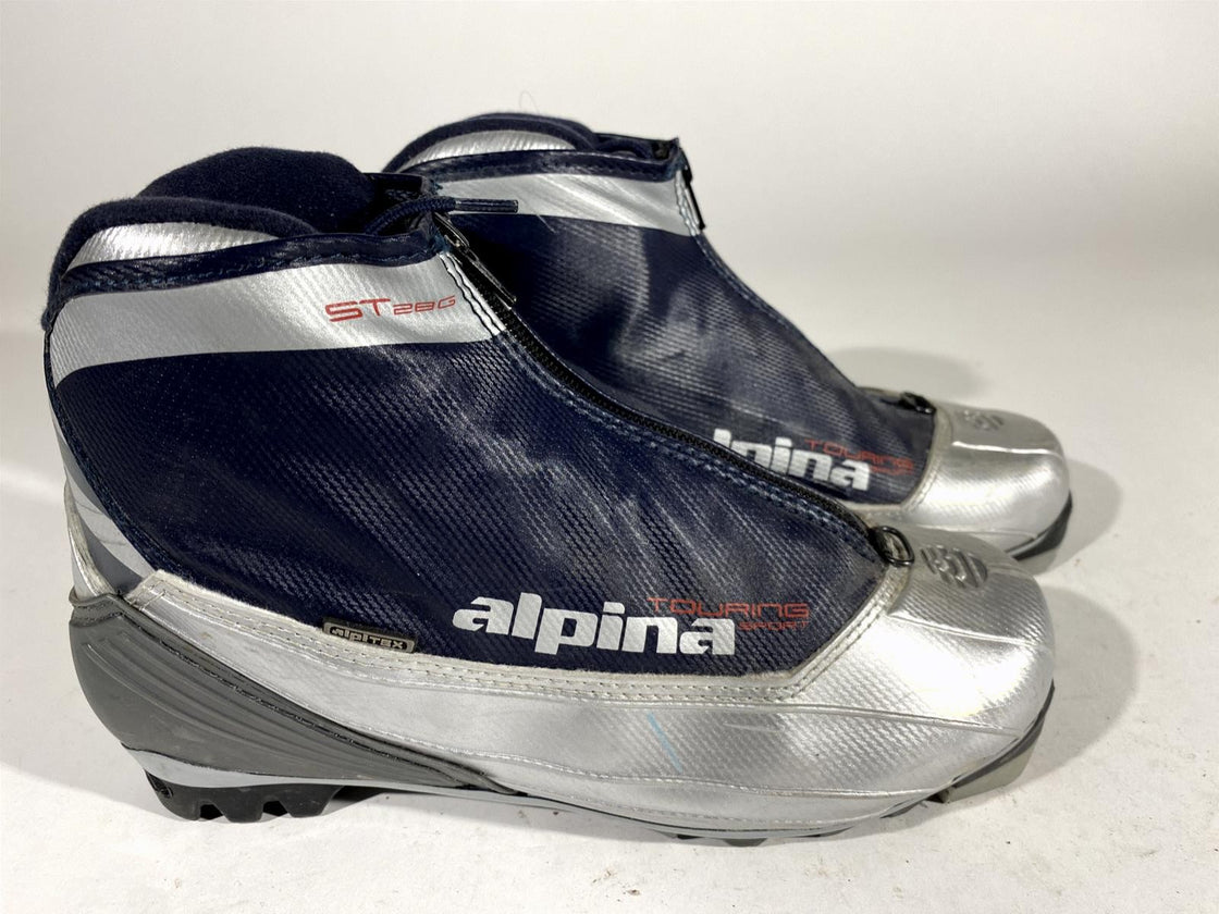 Alpina ST28G Nordic Cross Country Ski Boots Size EU39 US7 for NNN 2860
